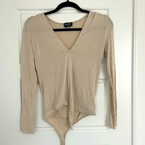 Bebe M Cream Tunic